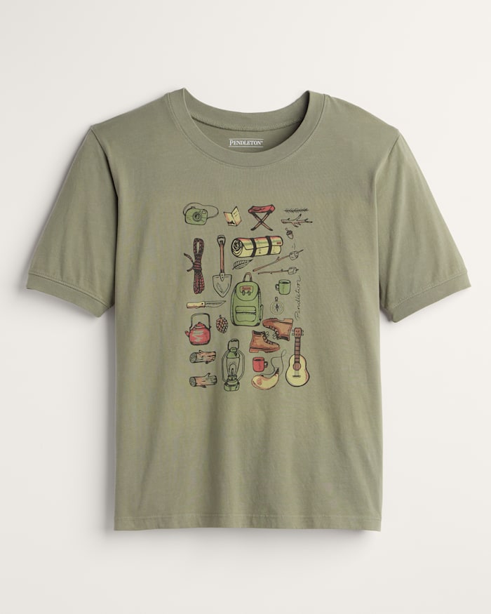 WOMEN'S RETRO GRAPHIC TEE